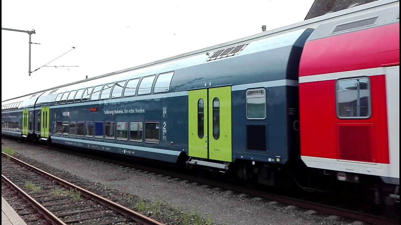 Die neuen TWINDEXX NAH.SH Wagen auf der Vogelfluglinie / Bad Oldesloe / 29.04.16!