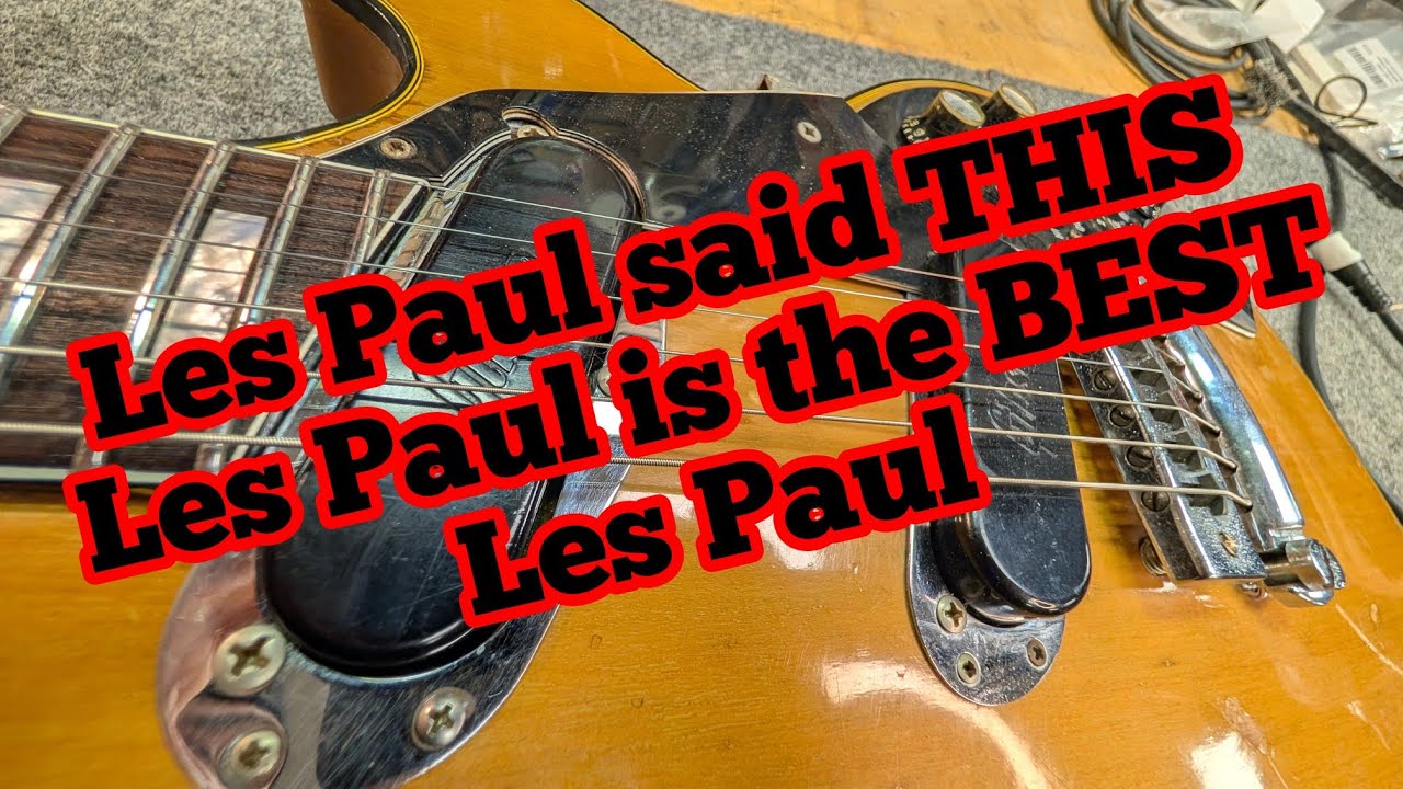 VINTAGE 1972 Gibson Les Paul Recording Model. STAINLESS STEEL REFRET! 