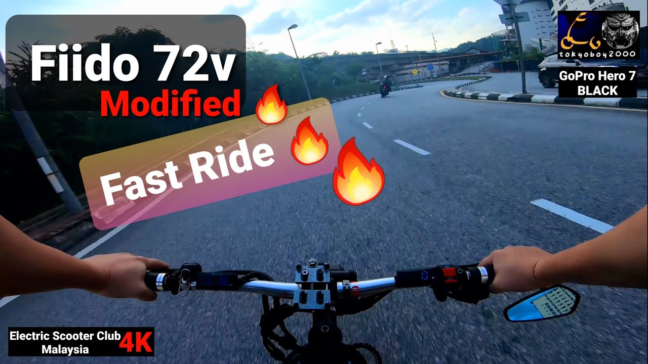 Fiido 72v Modified Fast Ride 🔥