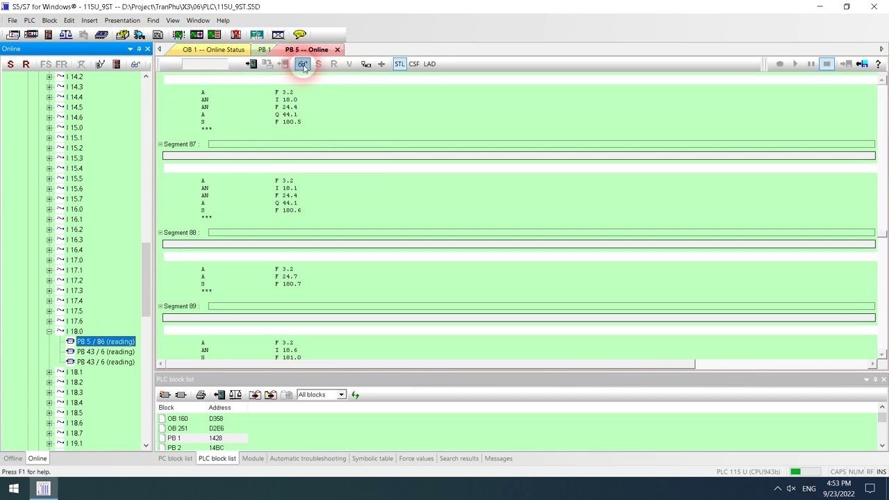How To Upload S5 PLC with S5/S7 for Windows | IBHsoftec