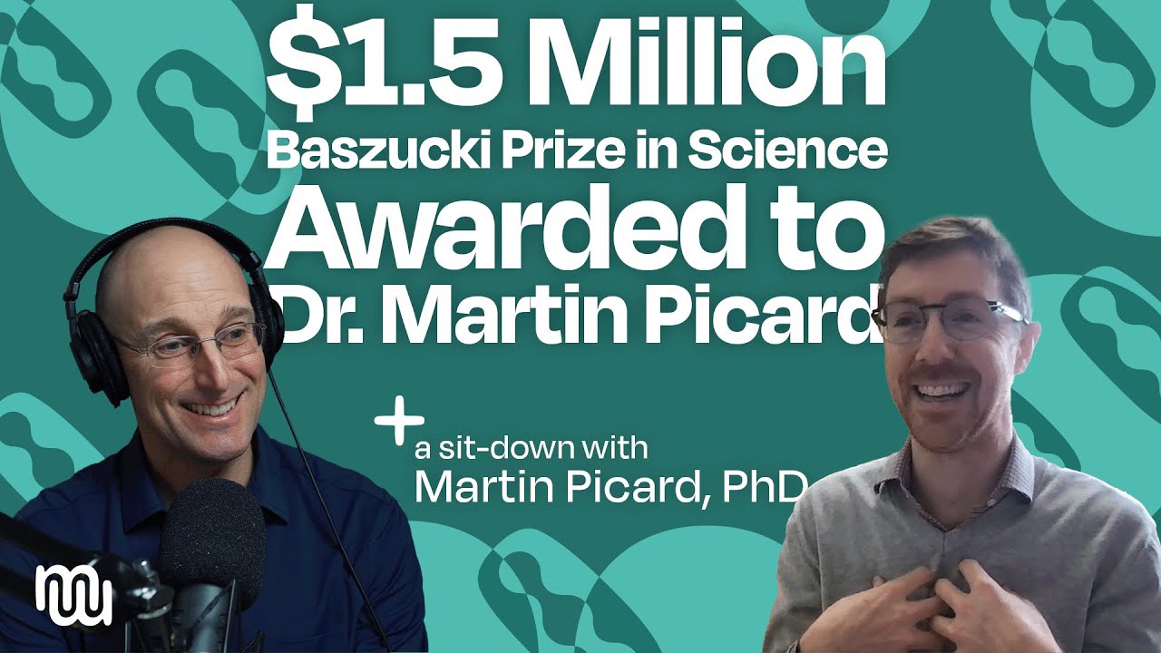 Inaugural $1.5M Prize Awarded to Mitochondrial Psychobiology Pioneer, Martin Picard, PhD