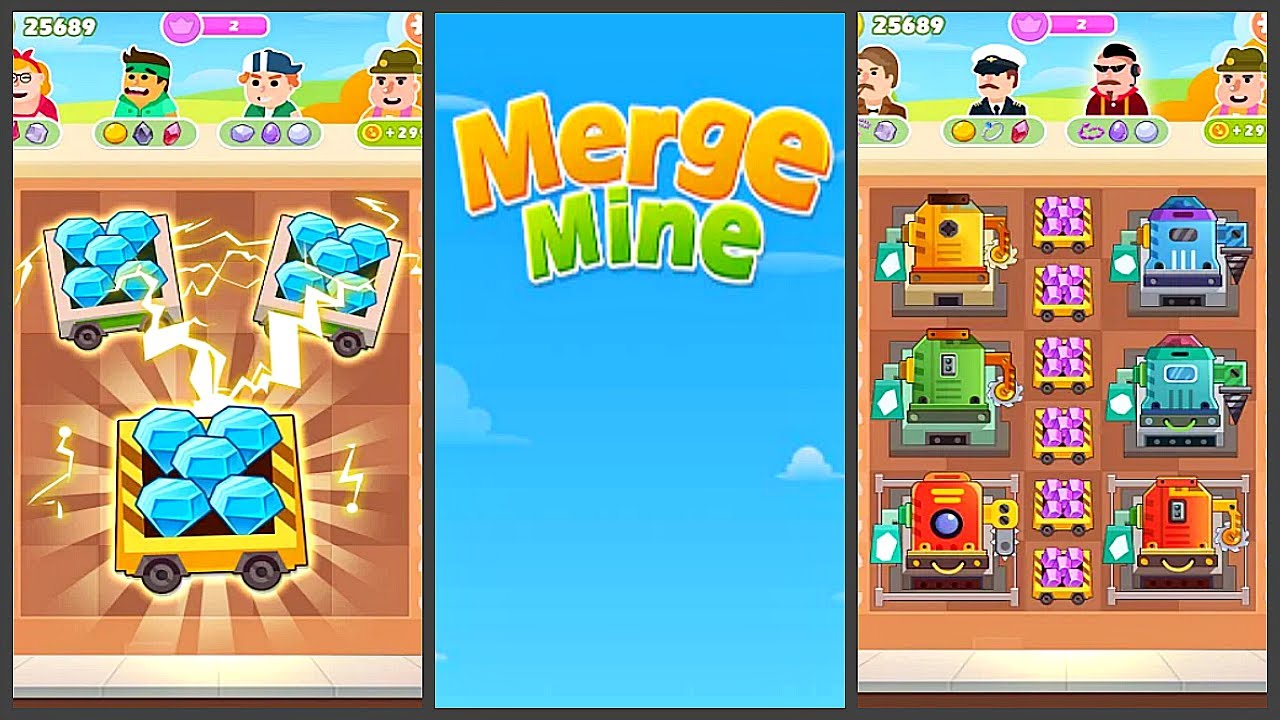 Merge Mine (Gameplay Android)