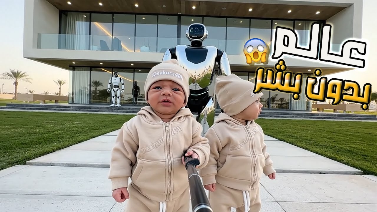 فلوق توأم الذكاء الاصطناعي | عالم بدون بشر 😱🔥