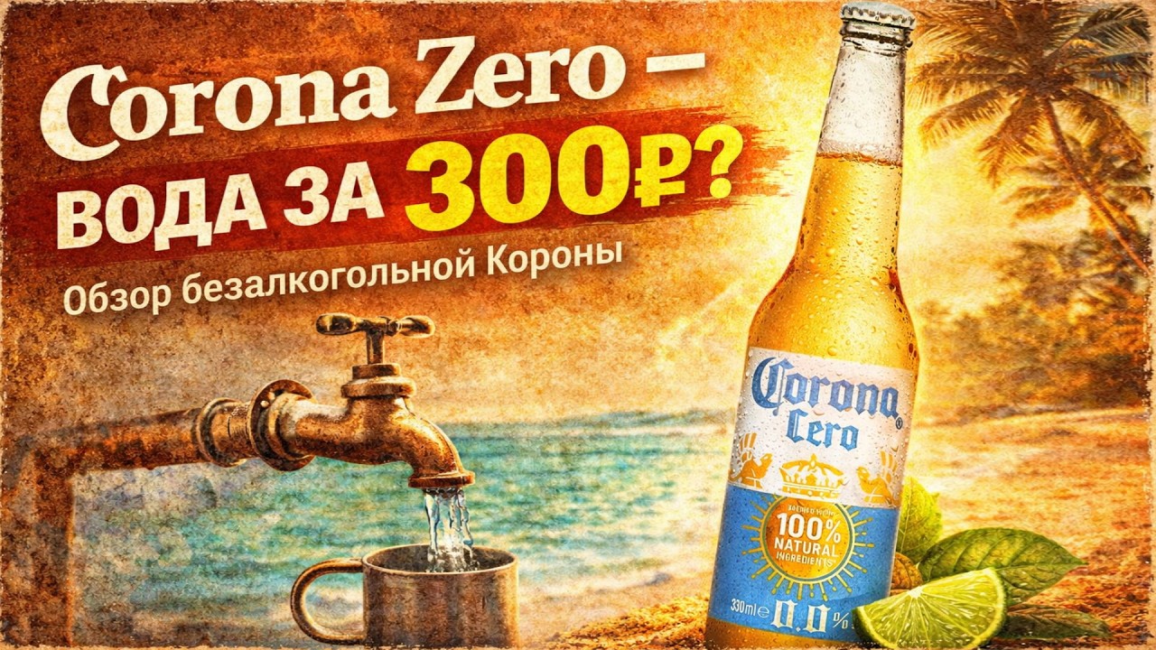 Стоит ли 0.33 без алкоголя почти 300 рублей? Тест Corona Zero