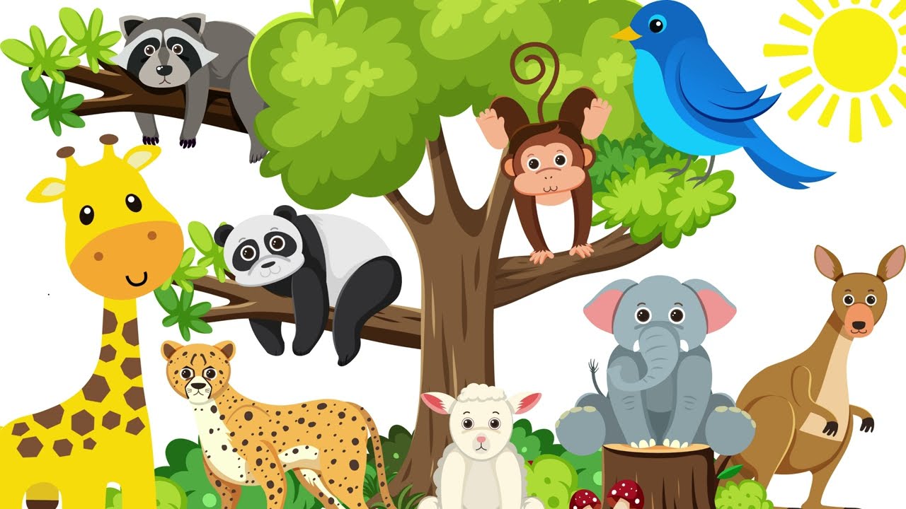 Learn the Names of Animals - Fun Learning for children