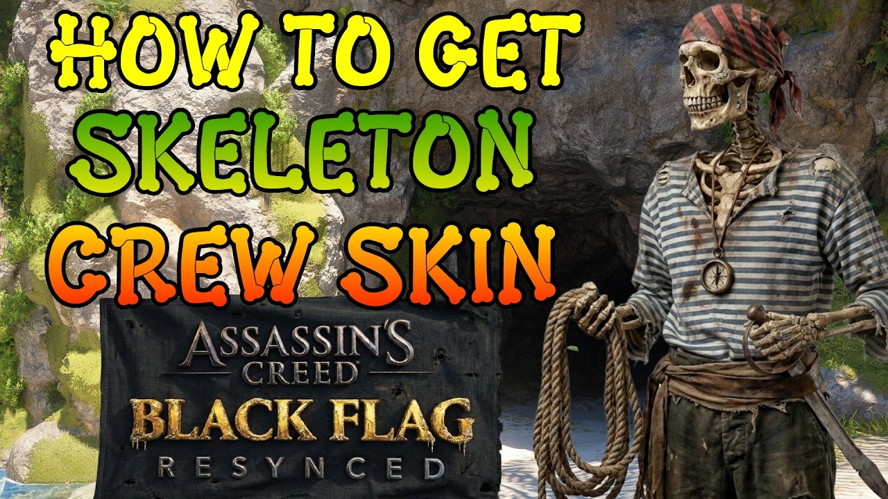 How To Get Skeleton Crew Skin (Deceased Crew Attire) - Assassin's Creed Black Flag Resynced