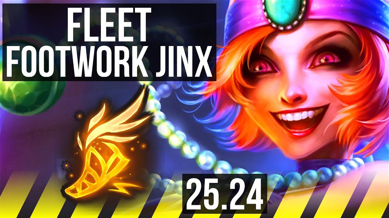 JINX & Annie vs JHIN & Zilean (ADC) | Fleet Footwork | NA Master | 25.24