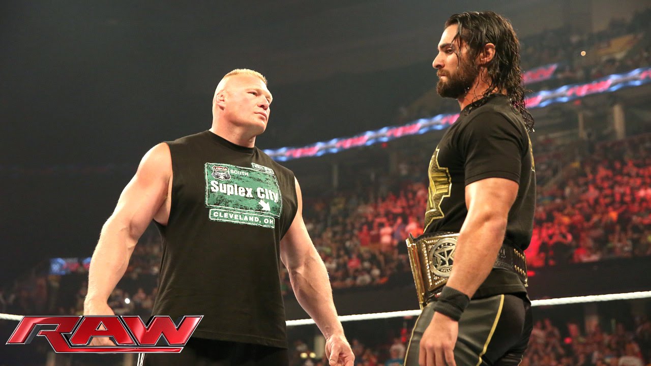 Брок Леснар объявлен следующим соперником Сета Роллинса: Raw, 15 июня 2015 г.
