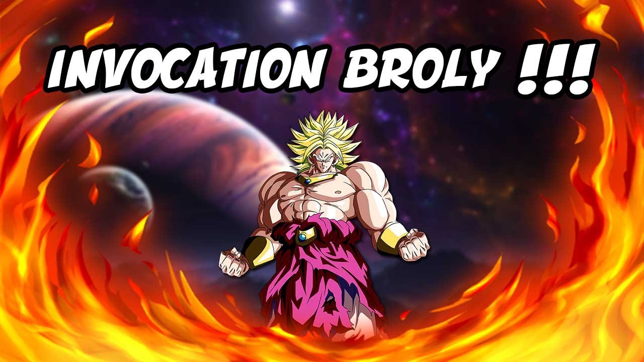 INVOCATION BROLY LR !!! #DOKKANBATTLE #DOKKANBATTLE