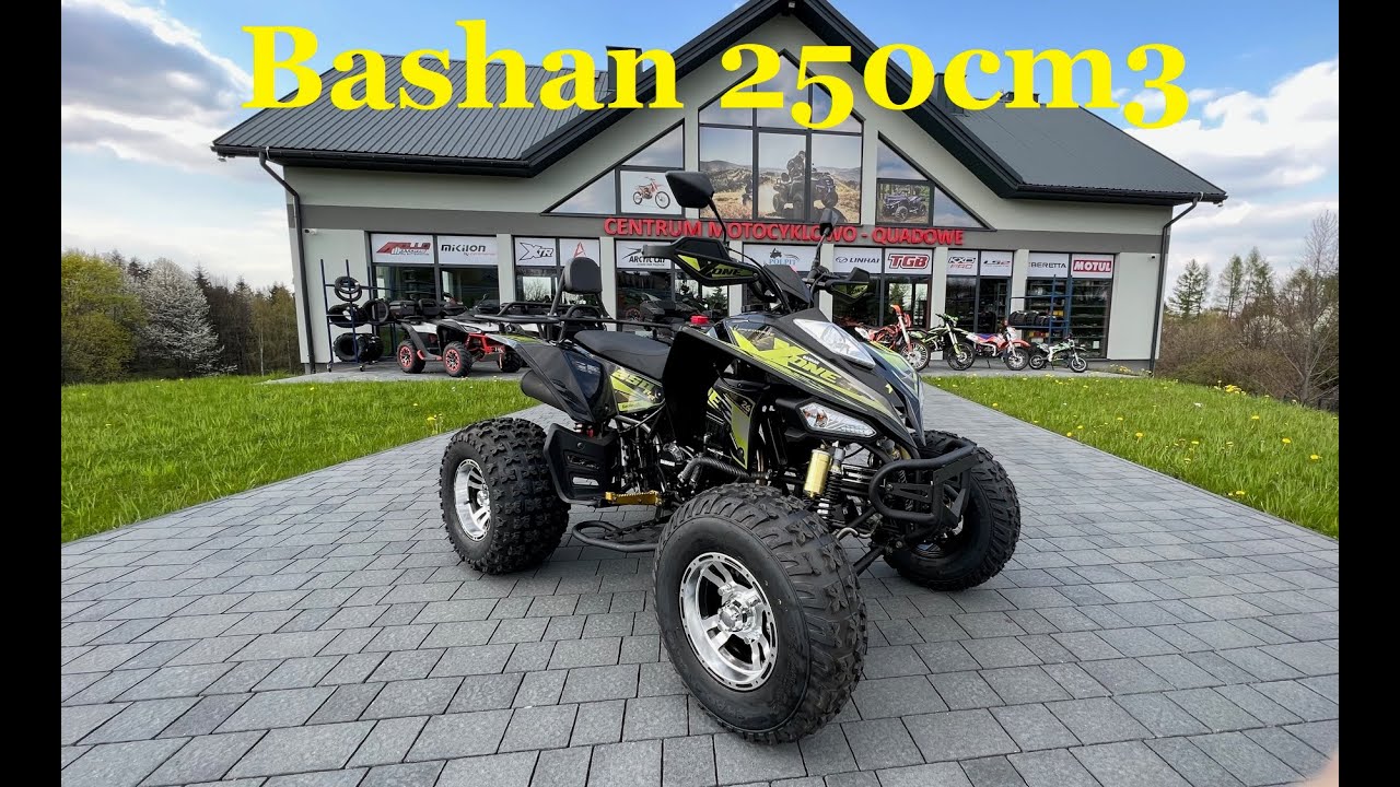 Quad Bashan 250 Homologacja chłodzony cieczą X-ONE