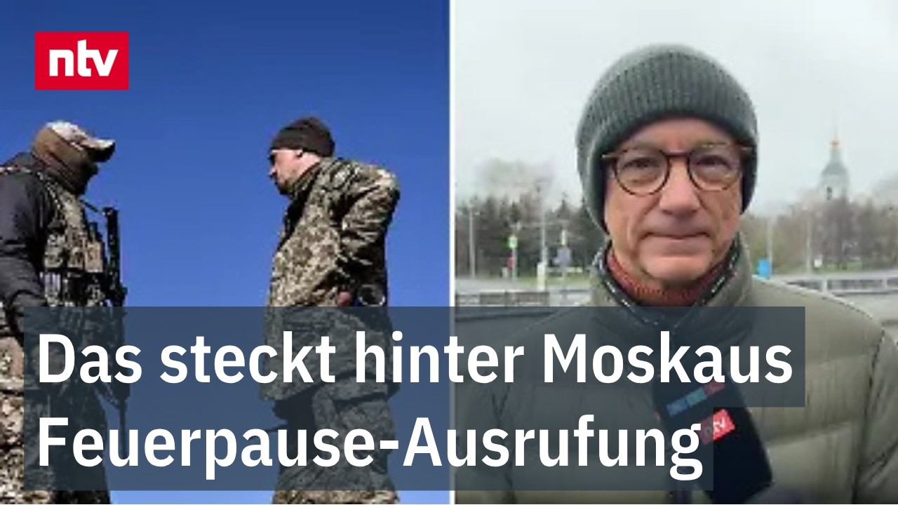 Ausgerufene Feuerpause ver&auml;ndert laut Korrespondent Munz nichts an der Ukraine-Front | ntv