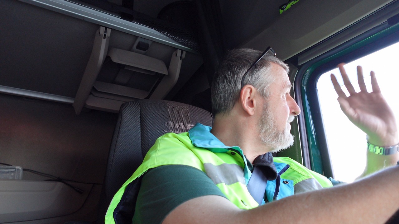 Wakker worden, naar de klant, lossen weer en door naar Contargo Wörth am Rhein - jr 2 #69 dinsdag