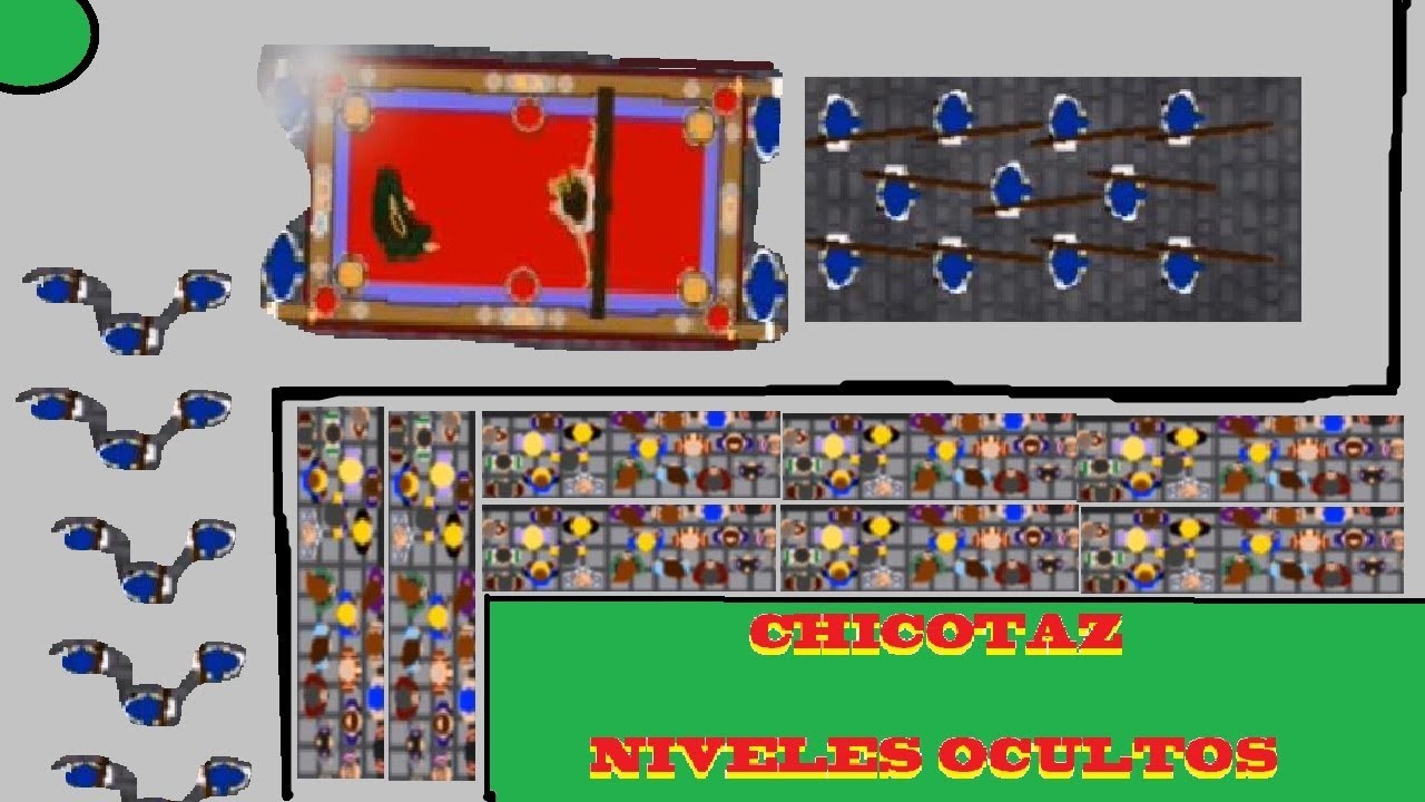 chicotaz niveles ocultos