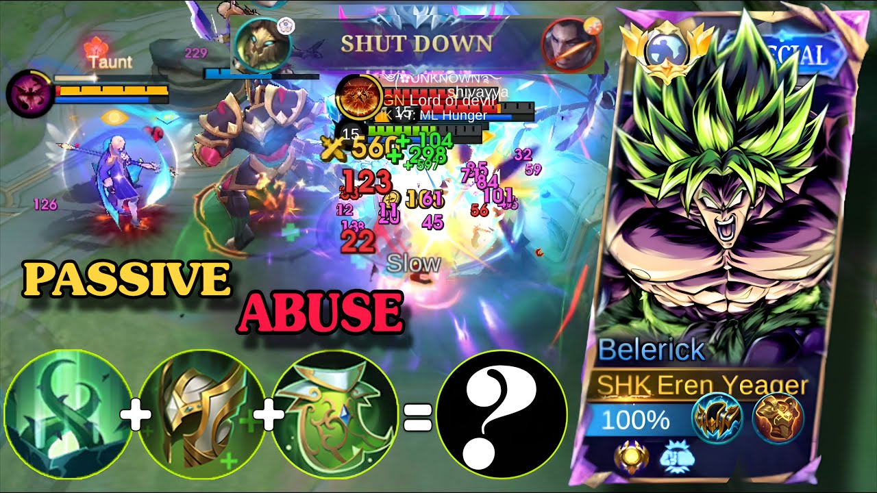 BELERICK NEW PASSIVE ABUSE BUILD 2026 | MLBB