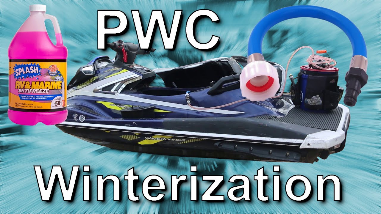 PWC Winterization on a 2017 Yamaha VX Deluxe TR-1 Engine (Technique will work on any PWC)