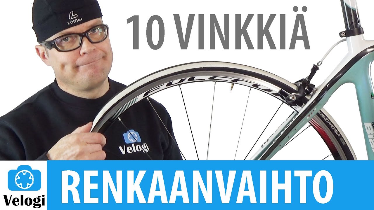 Miten pyörän rengas vaihdetaan vaivattomasti | 10 vinkkiä