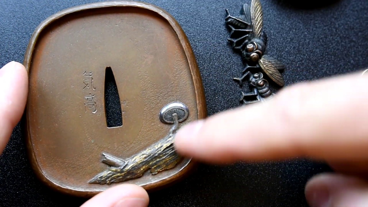 Vlog Blog Sword Log 41: Patrick Hastings Fittings - Tsuba Fuchi Kashira Kojiri and Menuki