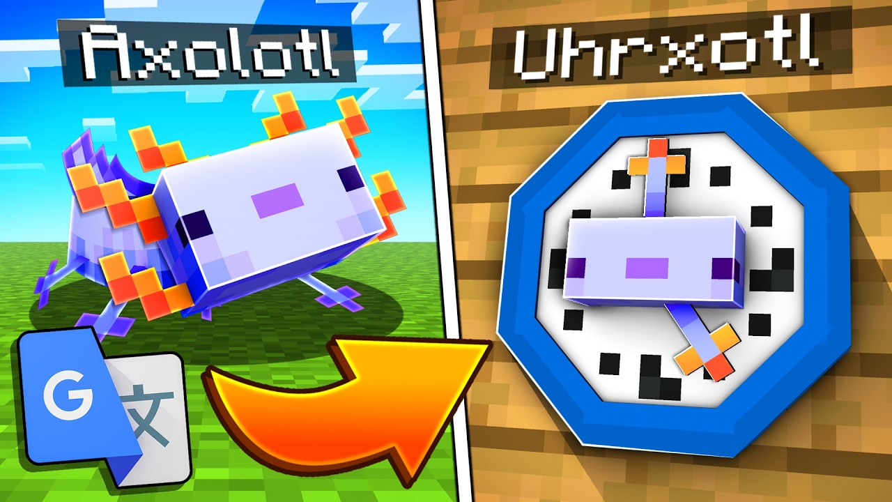 Ich habe Minecraft MOBS 