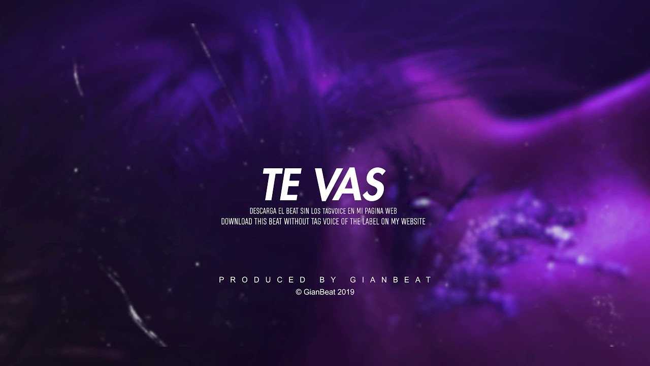 TE VAS - Beat Trap Piano Sad  Emotional Cry Type Simple - Instrumental GianBeat