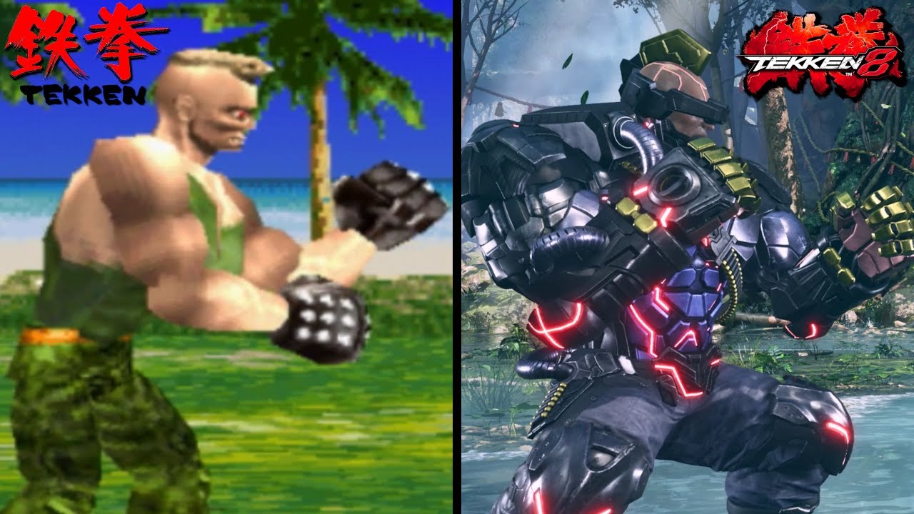 Evolution Of Jack From Tekken 1 To Tekken 8