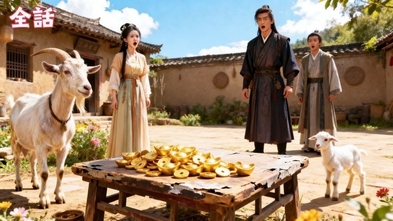 【日本語吹き替え版】貧しい少女が養女を迎えるが、彼女が神の生まれ変わりだとは知らず、小さな手を振るだけで村中の天災を解消し、グループの人気者になる！