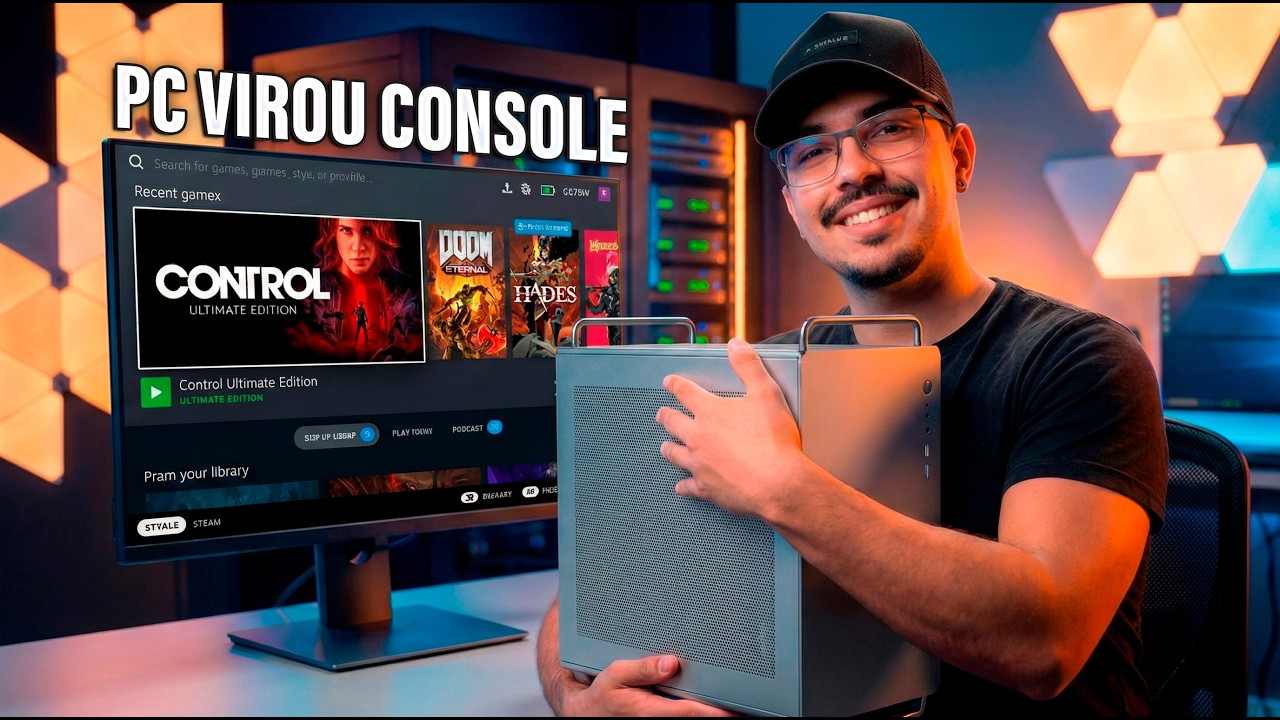 TCHAU WINDOWS? 🚫 Instalei o STEAM OS no PC Gamer! ( Como instalar )