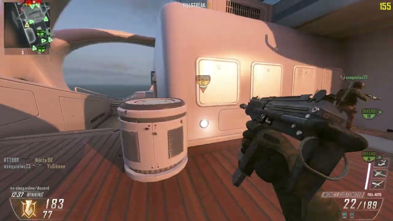 COD:BO2 Plutonium MMMC 味方ガチャ ヘリ5リラ