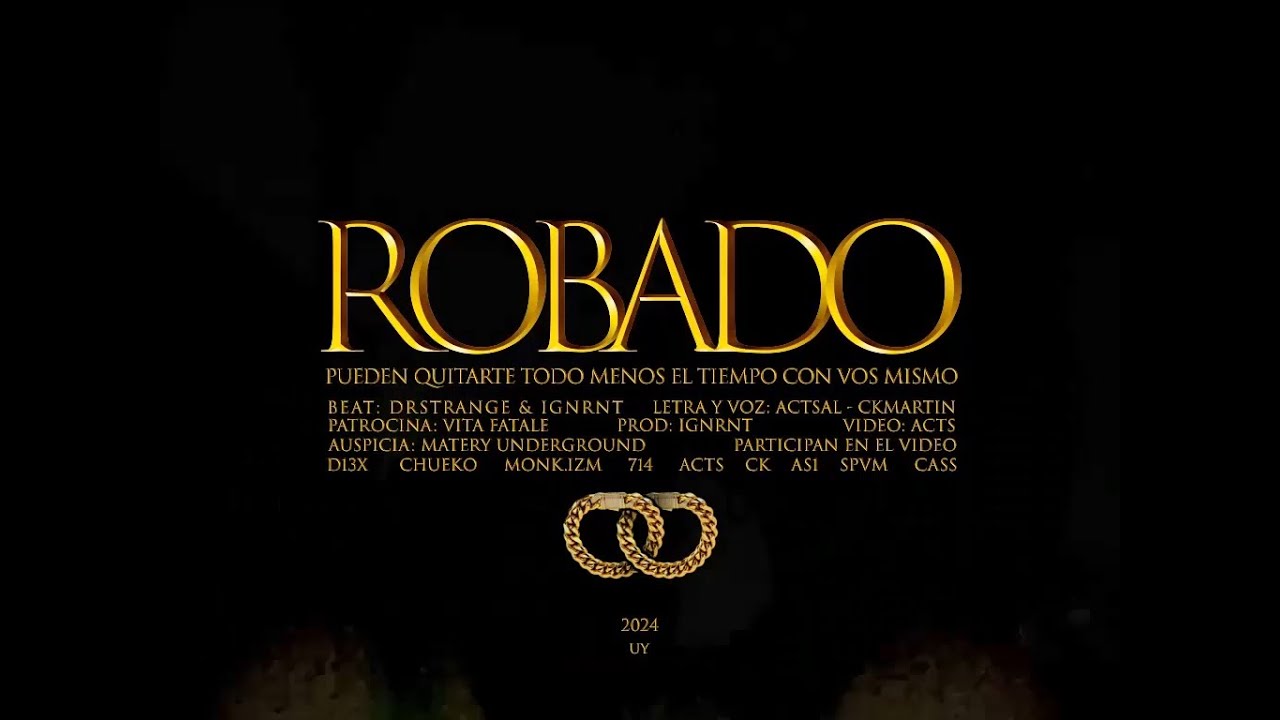 ROBADO - Martin Ck & ACTS (BEAT x DR.STRANGE - PROD. IGNRNT)