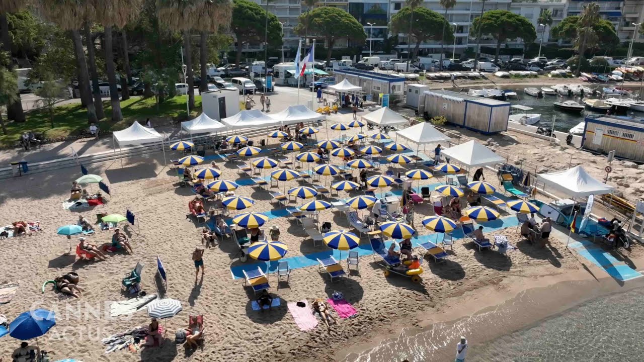 28e saison d'Handiplage à Cannes