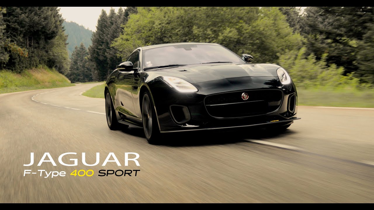 Jaguar F Type 400 Edition. Mountain run.