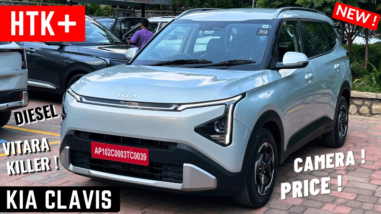 New Kia Carens Clavis HTK Plus 2025 | Latest Features, Interiors | Kia Clavis HTK+ | Kia Clavis 2025