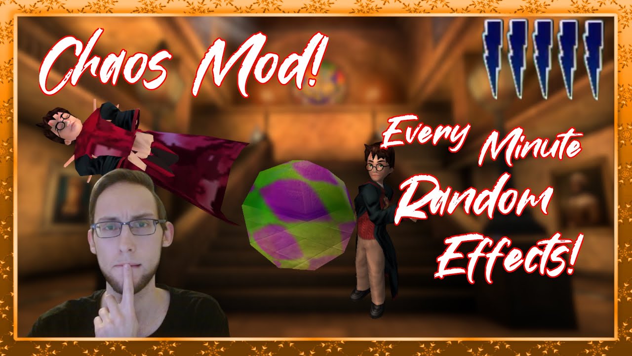 The Harry Potter 2 (PC) Chaos Mod is back! - Random Effects disrupting my Glitchless Speedrun!