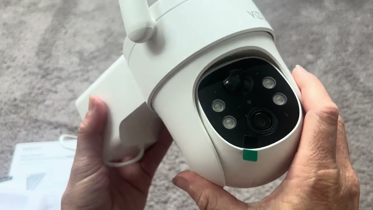 Review & How to Use: VIZIUUY VZ-3PT2 2K Solar Security Cameras Wireless Outdoor