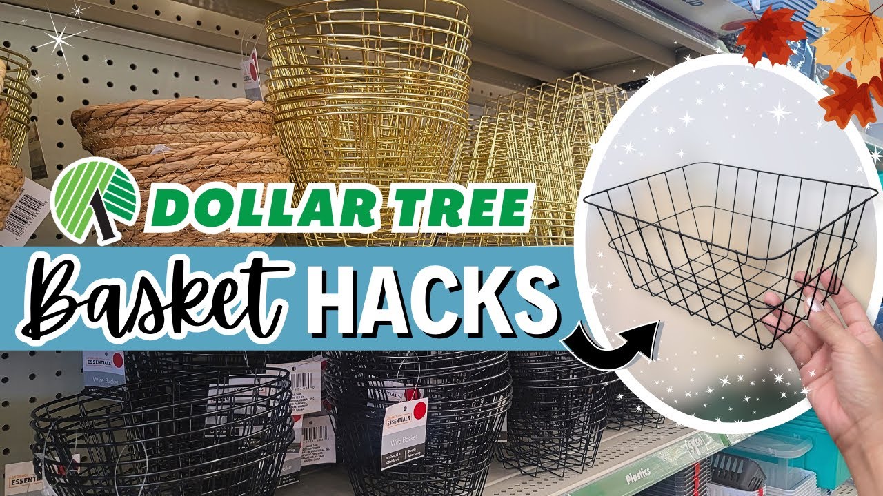 Вы не поверите этим гениальным осенним лайфхакам с корзинами Dollar Tree