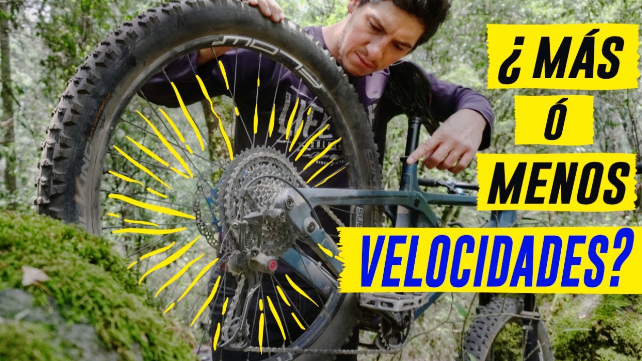 ¿Cuantos cambios tiene mi bicicleta? Es mejor mas o menos velocidades