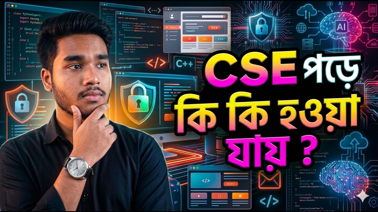 CSE পড়ে কি কি চাকরি করা যায় ? CSE Field Explain