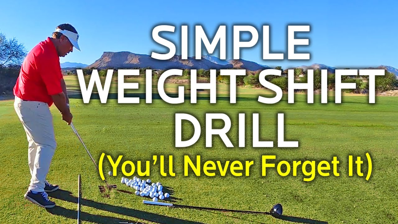 Simple Drill To Shift Your Weight Through Impact