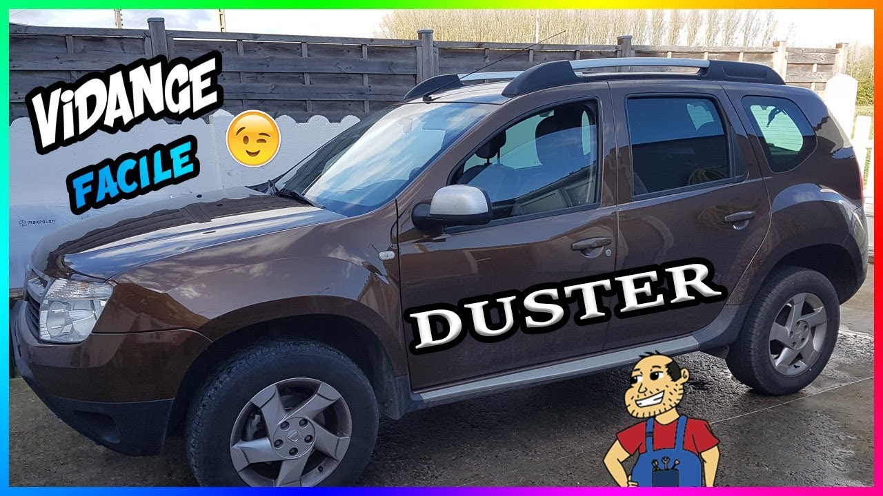 Dacia Duster - Vidange et Changement de tous  Filtres 👉facile 😉