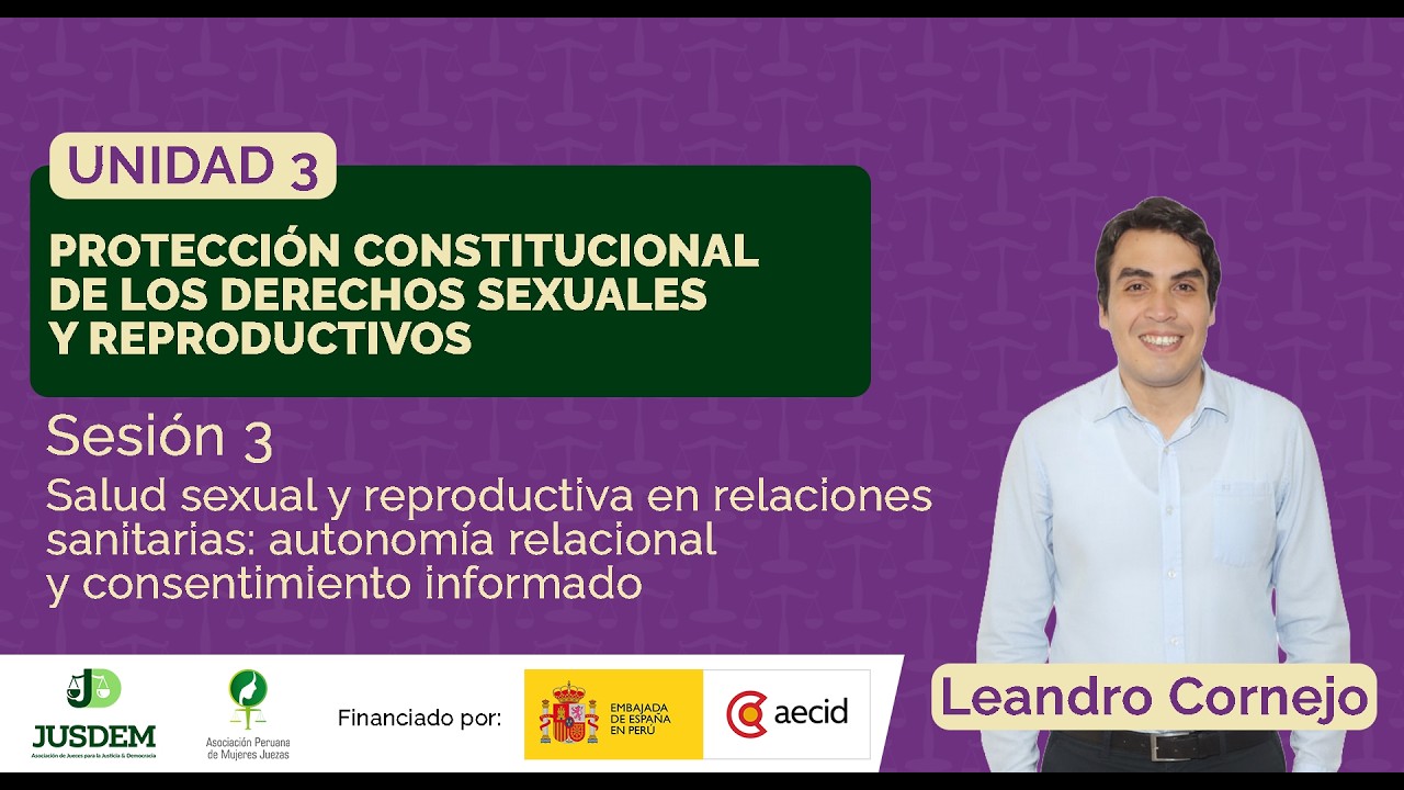 Unidad 3 (Sesión 3): Salud sexual y reproductiva en relaciones sanitarias (autonomía relacional -CI)