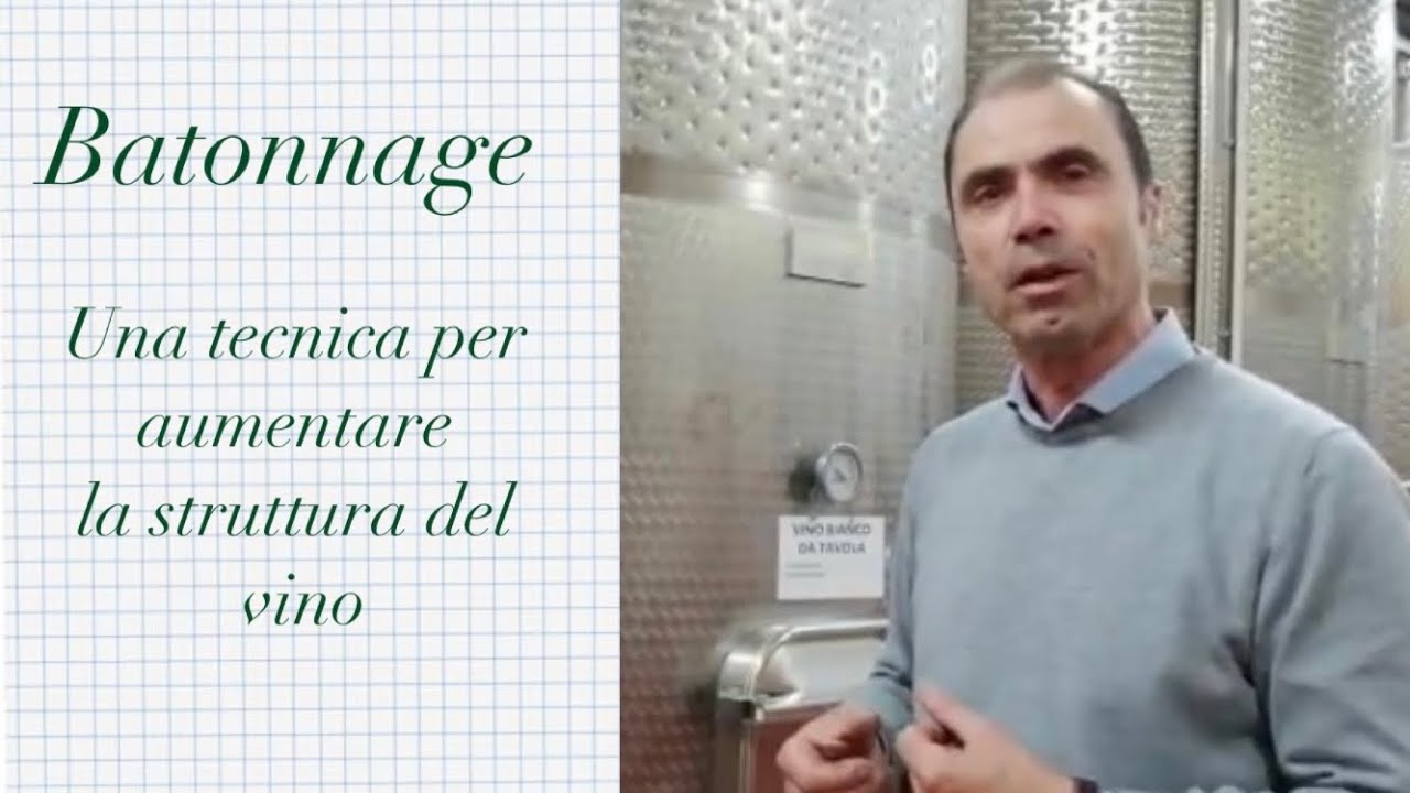 BATONNAGE: cos'è e come lo facciamo