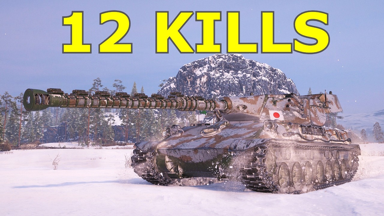 World of Tanks Type 63 - 12 Kills 10,2K Damage
