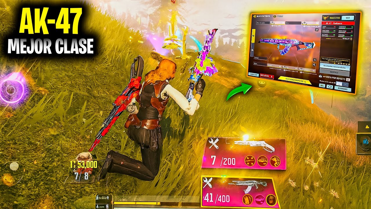 Esta AK-47 Mítica DESTROZA a la AK117 😱🔥 COD MOBILE