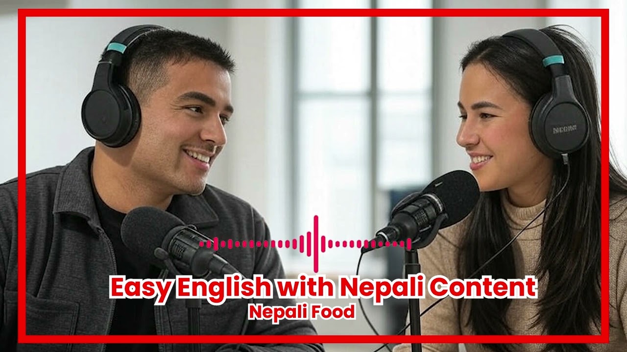 Let's Talk About Nepali Food in English | English Podcast with Nepali Content || #englishpodcast