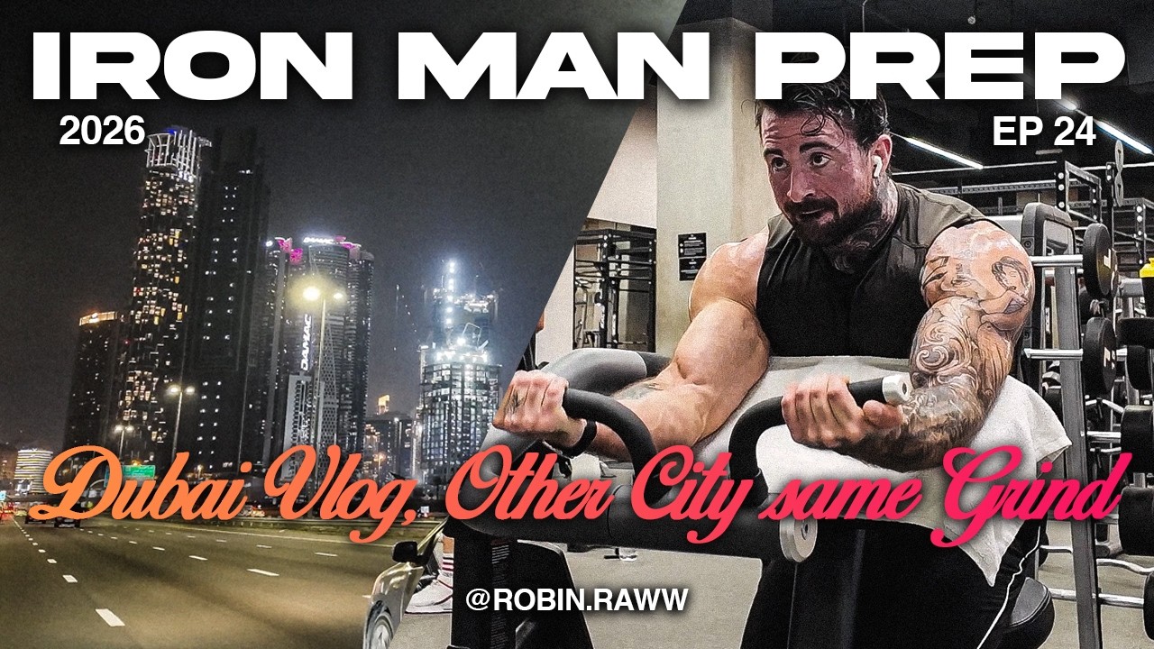 Vom Bodybuilder zum Ironman. Dubai Vlog! In Woche 29 verschlägt es uns nach Dubai!