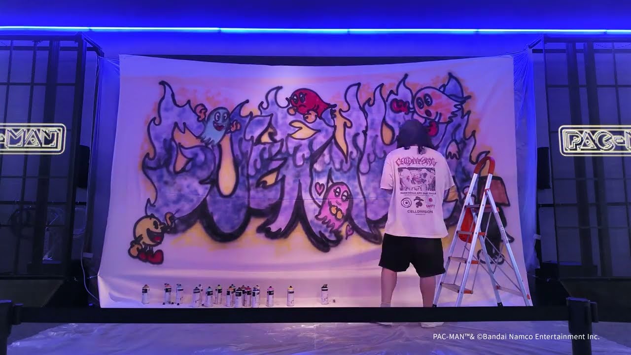 Shinichiro Inui Solo Exhibition 『PAC-NIKA2』 Time Lapse