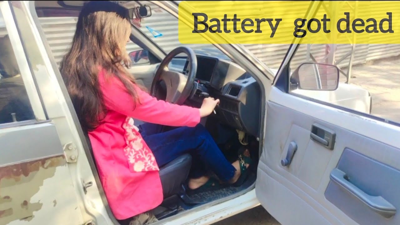 Cranking pedal pump until the battery is dead,