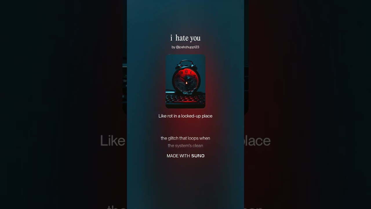 i  hate you