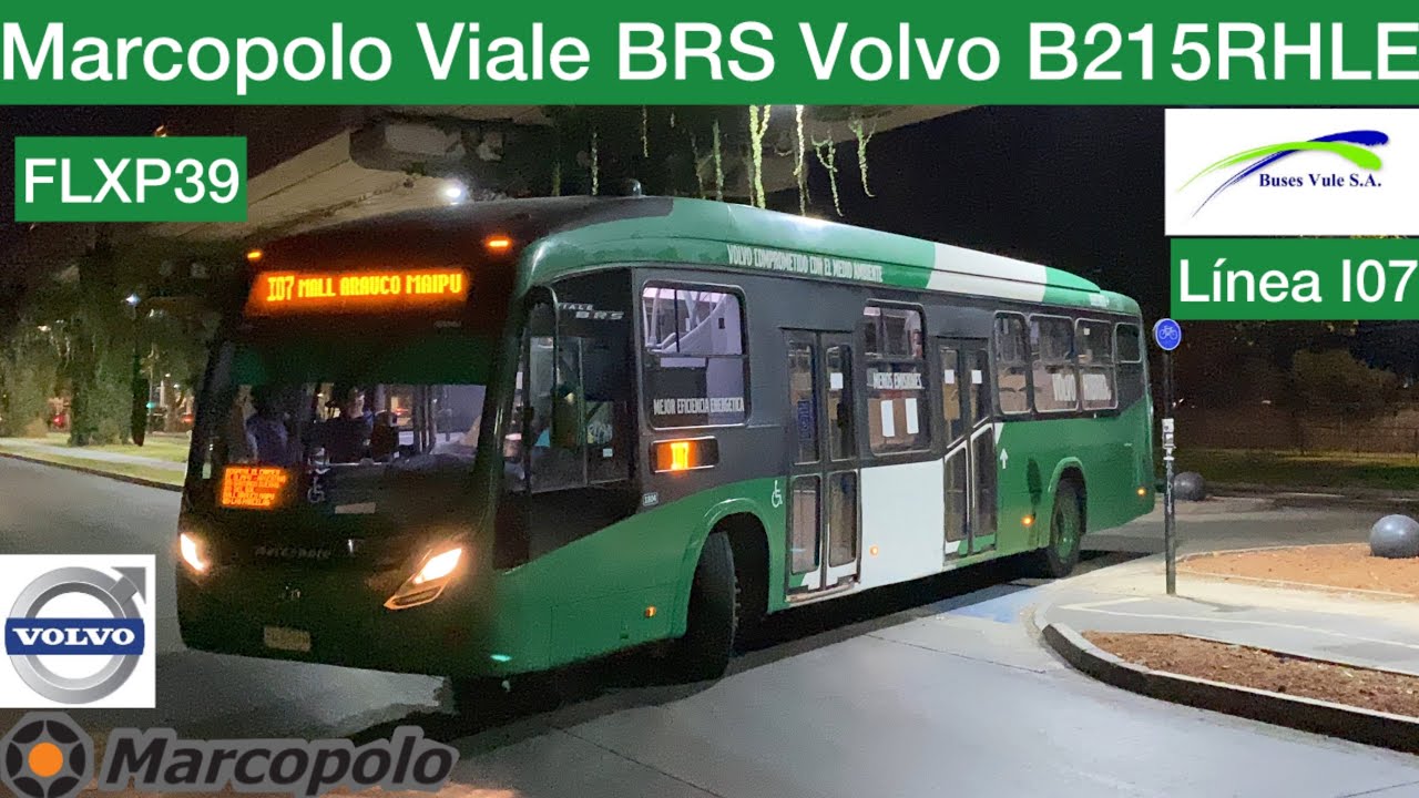 Marcopolo Viale BRS Volvo B215RHLE (FLXP39) - Buses Vule S.A. (Recorrido I07)