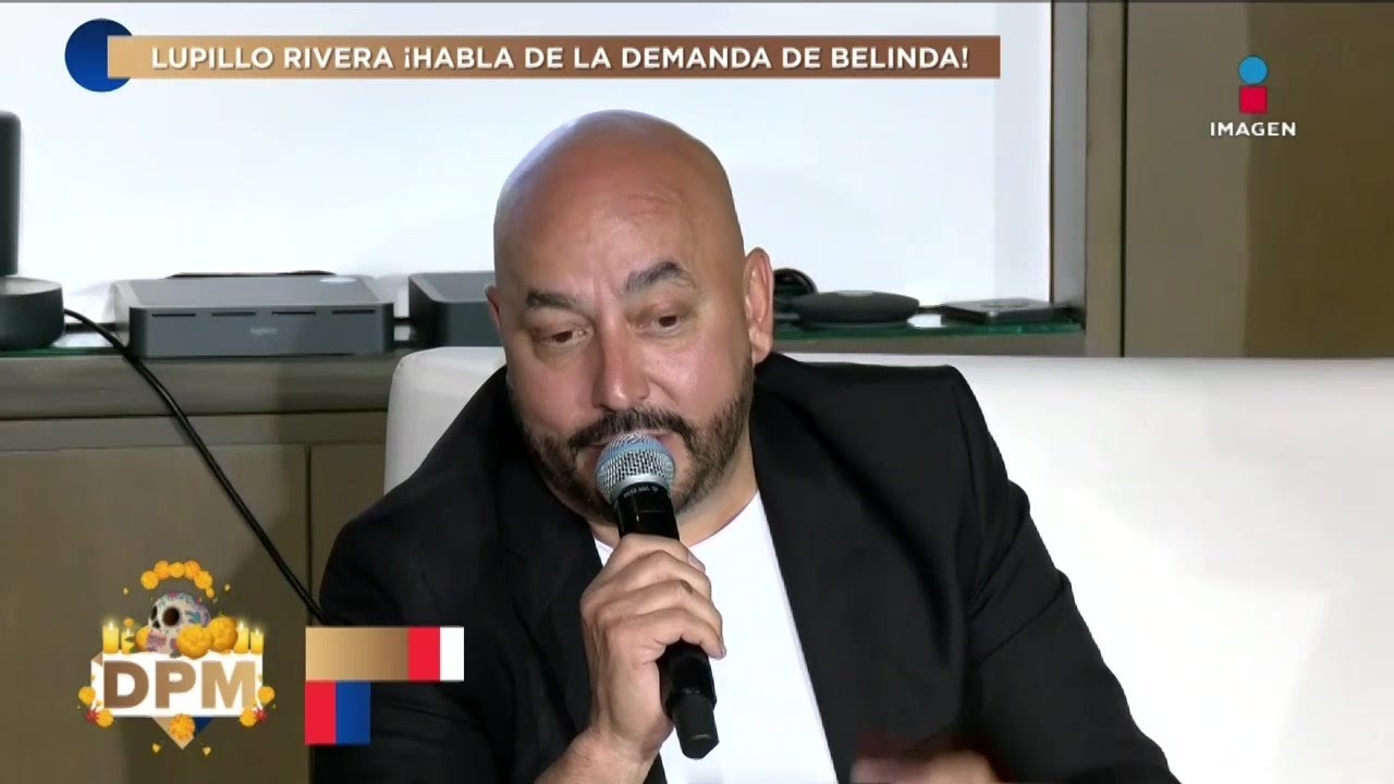 EN VIVO ¿Lupillo Rivera QUITÓ capítulo sobre Belinda en su libro? ¡Analizó leyes y 'peligros'! | DPM