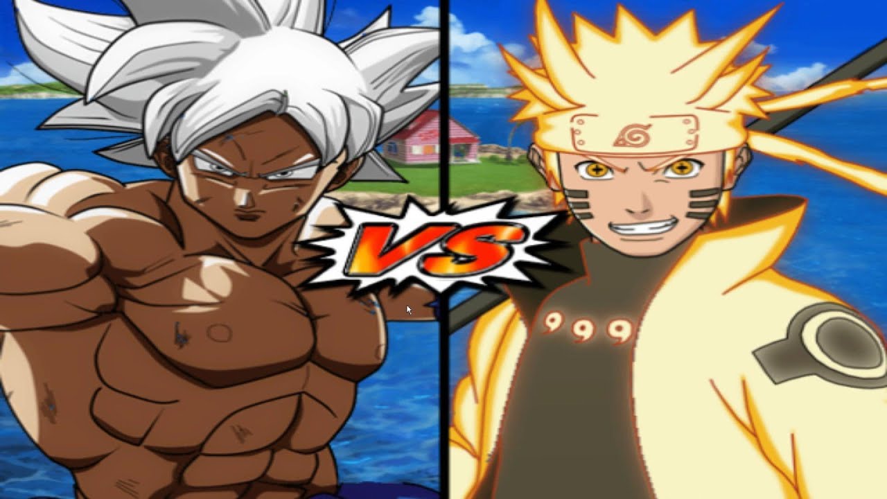 Goku Ultra Instinct  VS  Naruto Uzumaki (Sage of the Six Paths Mode)